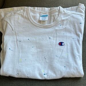 Oversized White Champion Tee